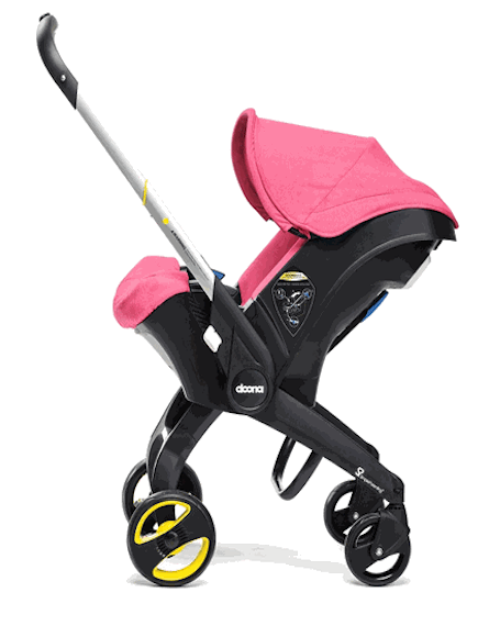 car seat toys pink