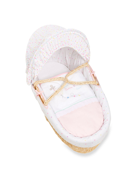 mothercare confetti party moses basket 1