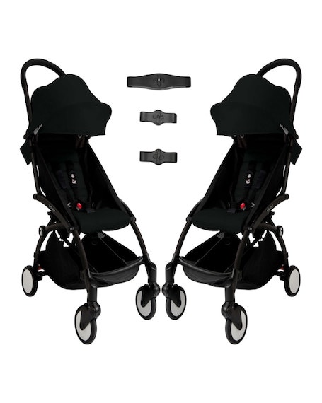Double Twin Pushchair Buggy Stroller Converter BabyZen YoYo Compatible 