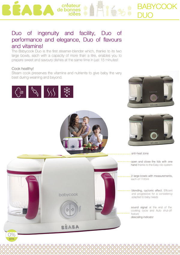 BÉABA Babycook® Duo Baby Food Maker