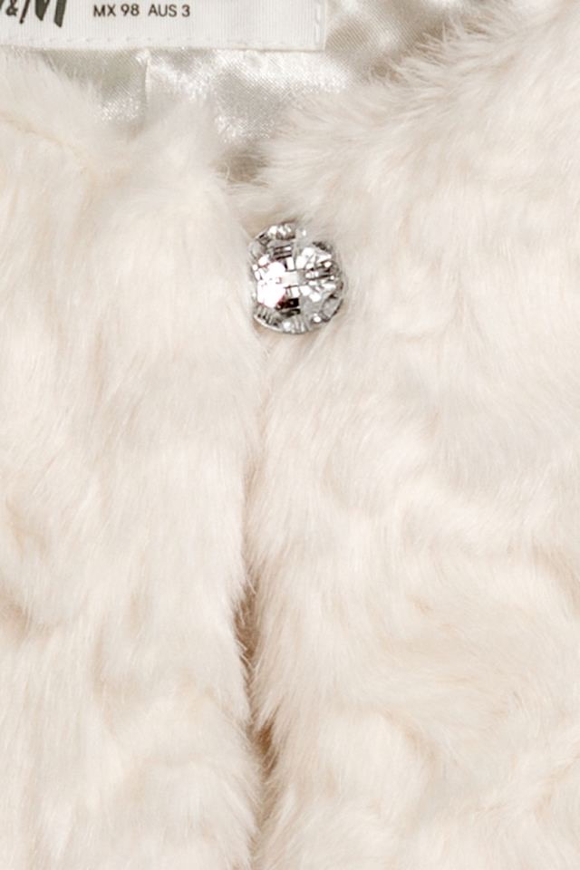 H&m faux fur bolero sales