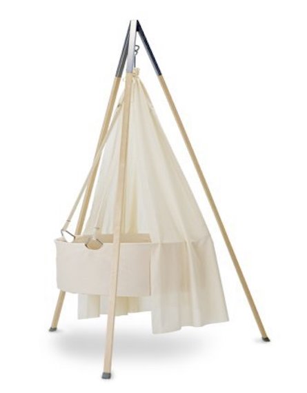 Leander baby cradle, See the selection of rocking baby cradles », Leander