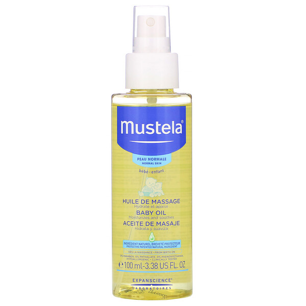 Mustela Bebe Baby Oil 100ml